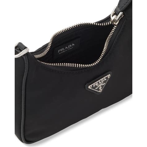 prada re edition nylon mini shoulder bag|Prada shoulder bag re edition.